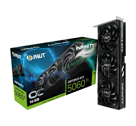 Palit GeForce RTX 5060 Ti Infinity 3 OC 16GB